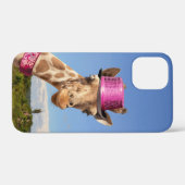 キラキラ色のピンクの帽子 Case-Mate iPhoneケース (裏面 (横))