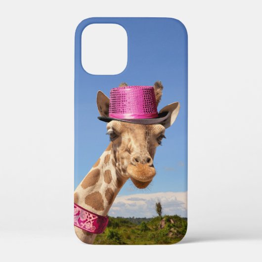キラキラ色のピンクの帽子 Case-Mate iPhoneケース (裏面)
