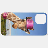 キラキラ色のピンクの帽子 Case-Mate iPhoneケース (裏面 (横))
