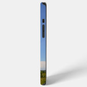 キラキラ色のピンクの帽子 iPhoneケース (左側面)