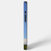 キラキラ色のピンクの帽子 iPhoneケース (左側面)