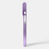 キラキラ色の紫色のホイルガーリー名 Case-Mate iPhoneケース (裏面 / 左)