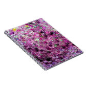 キラキラ色の紫 ノートブック (右側)