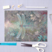 キラキラ色エテリアドラゴンフライ 薄葉紙 (クラフト)