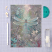 キラキラ色エテリアドラゴンフライ 薄葉紙 (クラフト)