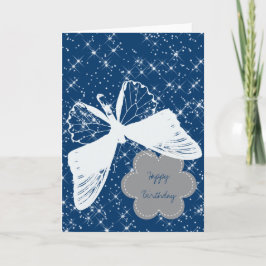 キラキラ蝶 カード