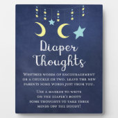 キラキラ赤ちゃんシャワーゲームプラーク フォトプラーク (正面)