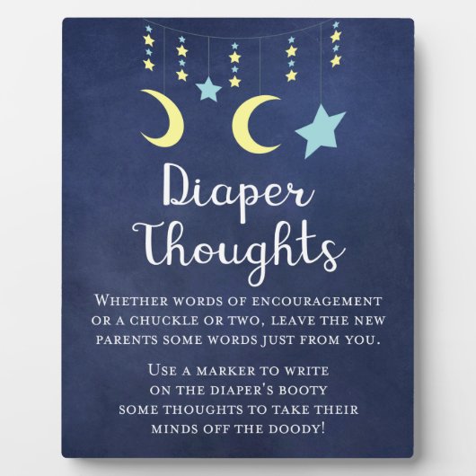 キラキラ赤ちゃんシャワーゲームプラーク フォトプラーク (正面)