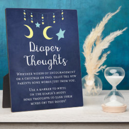 キラキラ赤ちゃんシャワーゲームプラーク フォトプラーク