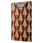 キラキラ輝くクリスマスツリー クリップボード (左)