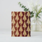 キラキラ輝くクリスマスツリー シーズンポストカード (スタンド正面)