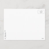 キラキラ輝くクリスマスツリー シーズンポストカード (裏面)