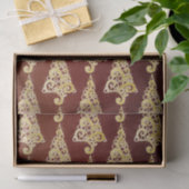 キラキラ輝くクリスマスツリー 薄葉紙 (ギフト)