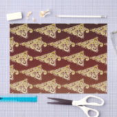 キラキラ輝くクリスマスツリー 薄葉紙 (クラフト)