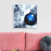 キラキラ輝くクリスマス キャンバスプリント (インサイチュ (リビング))