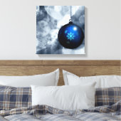 キラキラ輝くクリスマス キャンバスプリント (インサイチュ (寝室))