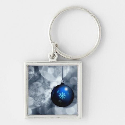 キラキラ輝くクリスマス キーホルダー (正面)