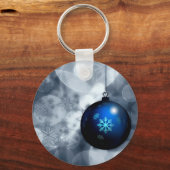キラキラ輝くクリスマス キーホルダー (正面)