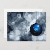 キラキラ輝くクリスマス シーズンポストカード (正面/裏面)