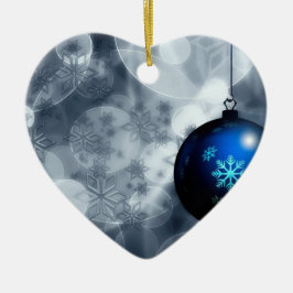 キラキラ輝くクリスマス セラミックオーナメント