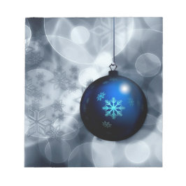 キラキラ輝くクリスマス ノートパッド