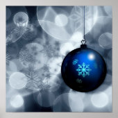 キラキラ輝くクリスマス ポスター (正面)