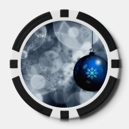 キラキラ輝くクリスマス ポーカーチップ