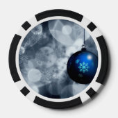 キラキラ輝くクリスマス ポーカーチップ (裏面)