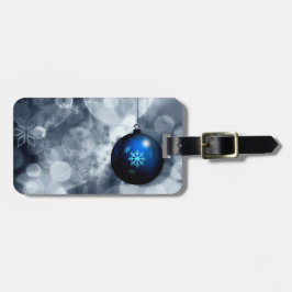 キラキラ輝くクリスマス ラゲッジタグ