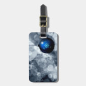 キラキラ輝くクリスマス ラゲッジタグ (正面縦)