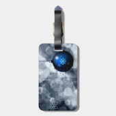 キラキラ輝くクリスマス ラゲッジタグ (裏面縦)