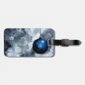 キラキラ輝くクリスマス ラゲッジタグ (裏面横)