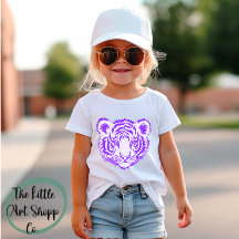 キラキラ輝くコケットボウルイジアナサッカーTシャツ