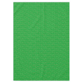 キラキラ輝くゴールデンスターシルエットを緑に テーブルクロス (正面)