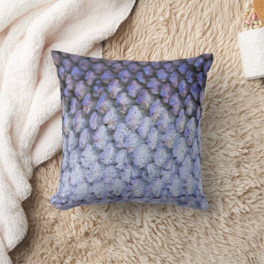 キラキラ輝くサケ クッション (ブランケット)