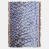 キラキラ輝くサケ スローブランケット (正面縦)