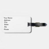 キラキラ輝くサケ ラゲッジタグ (裏面横)