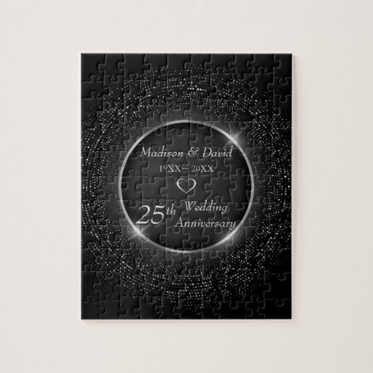 キラキラ輝くサークル記念日 ジグソーパズル (縦)