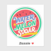 キラキラ輝くスイカのドラマ シール (シート)