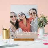 キラキラ輝くハートのベッティ アクリルサイン (ウェディング)