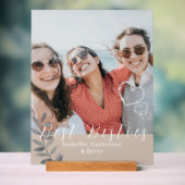 キラキラ輝くハートのベッティ アクリルサイン (ニュートラル)