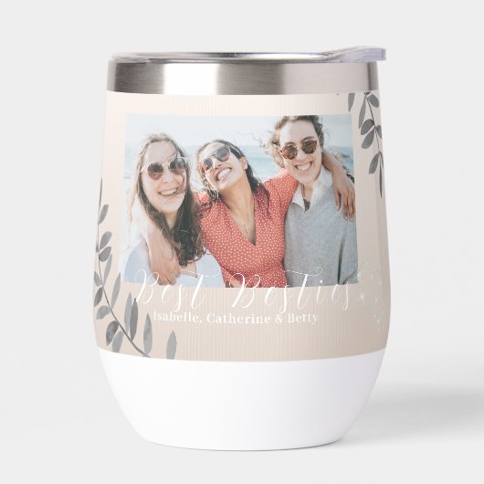 キラキラ輝くハートの写真 (左面)