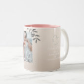 キラキラ輝くハートの写真 ツートーンマグカップ (正面右)