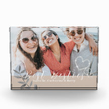 キラキラ輝くハートの写真