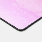 キラキラ輝くハート素朴紫 デスクマット (コーナー)