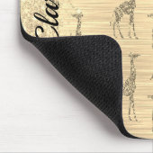 キラキラ輝くメタリック金ゴールド マウスパッド (コーナー)