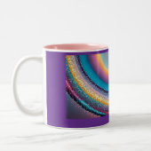 キラキラ輝くレインボーマグ ツートーンマグカップ (左)