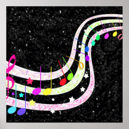 キラキラ輝く小さなスターのポスター ポスター