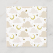 キラキラ輝く小さなベビーの本 エンクロージャーカード (裏面)