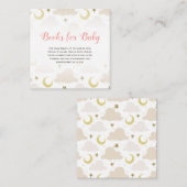 キラキラ輝く小さなベビーの本 エンクロージャーカード (正面/裏面)